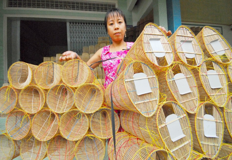 Làng đan lọp Thới Long ở đâu?